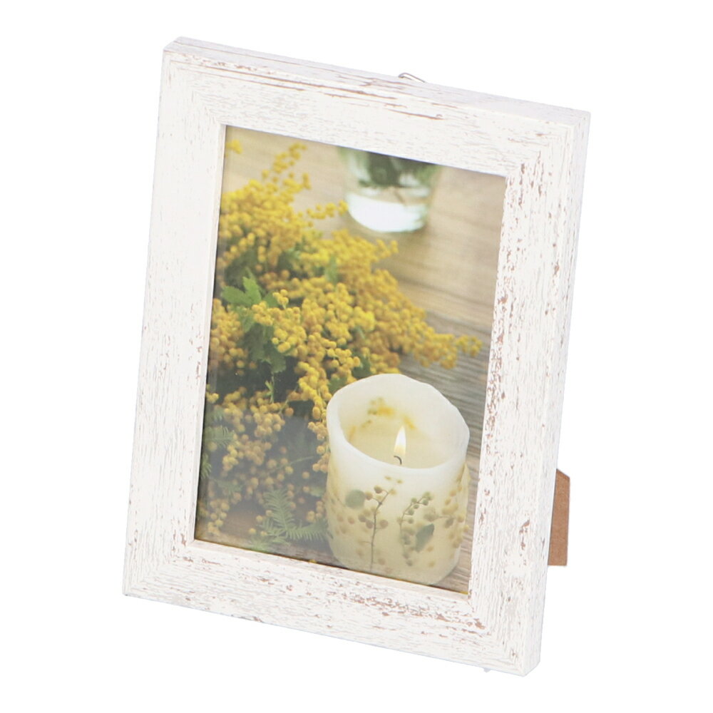 コーナン オリジナル LIFELEX アンティーク写真立て　アンティークブラウン　L判　PID14−6149　