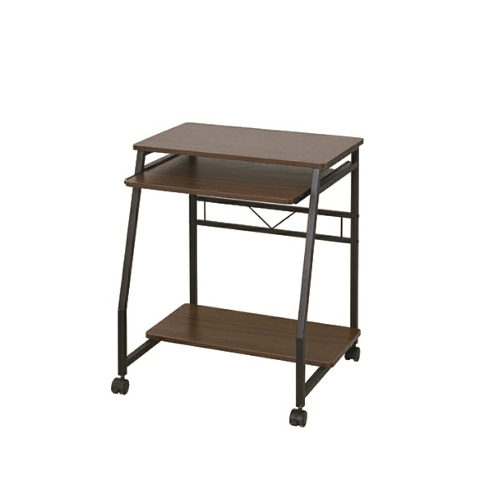 コーナン オリジナル LIFELEX パソコンデスク　ロー　ブラック/ブラウン約幅60×奥行58.5×高さ72.5cm　※..