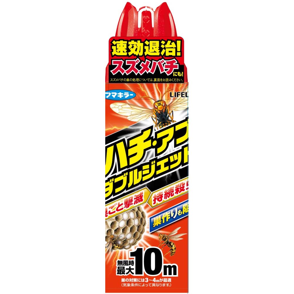 フマキラー ハチ・アブダブルジェット　LIFELEX 450ml