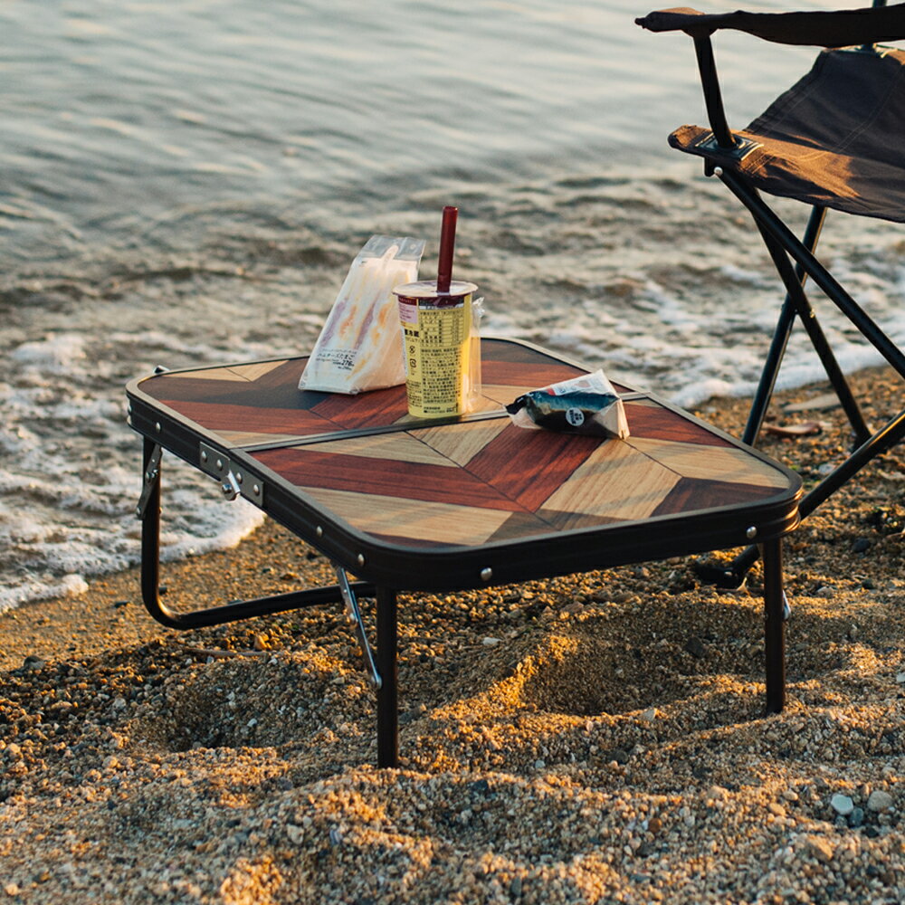 コーナン オリジナル 折畳式 アルミローテーブル ブラウン 幅60X奥行60X高さ25cm 重量2.5kg 耐荷重10kgブラウン大通販格安セール情報 楽天 通販