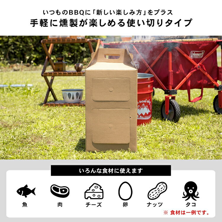 コーナン オリジナル SOUTHERNPORT 使い切りスモーカー大 約幅250X奥行250X高さ500mm ※スモークウッド別売 2