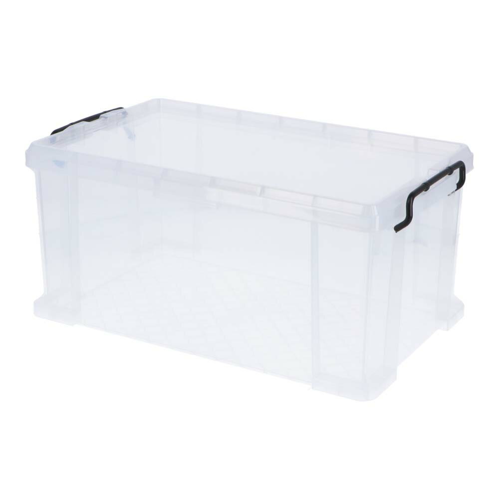 PROACT 重なる収納ケース（フタ付き） #75　クリア