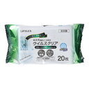 コーナン オリジナル LIFELEX ウイルスクリア フローリング用ウェットシート 20枚入 サイズ200×300mm セスキ炭酸ソーダ配合 日本製