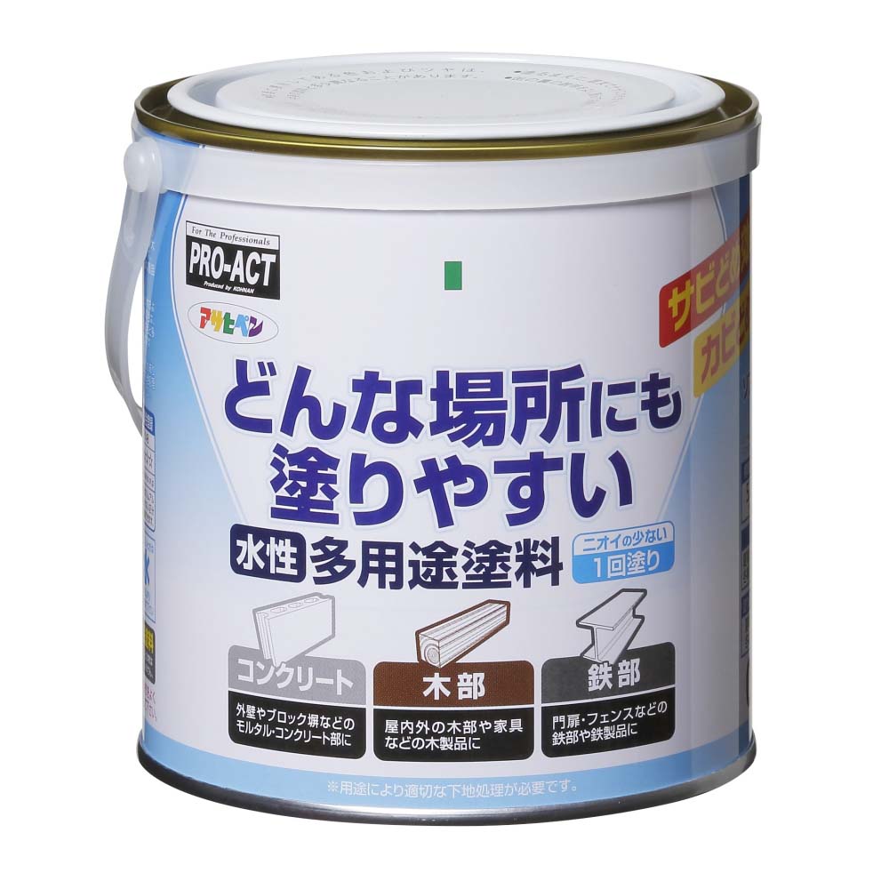 ≪あす楽対応≫アサヒペン　水性多用途SD　0．7L　チョコレート色約幅115×奥行115×高さ120mm