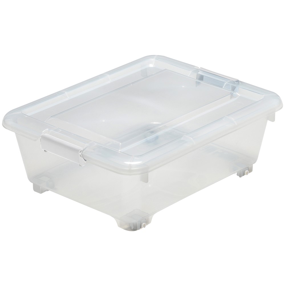 コーナン オリジナル LIFELEX　フタ式衣装ケース50　浅型　コロ付き　4050−18約幅40×奥行50×高さ18cmのサムネイル