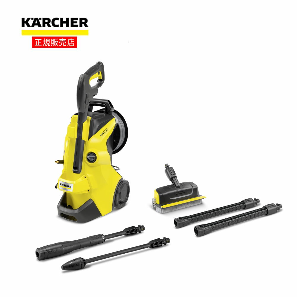 ケルヒャー K4 プレミアムサイレント 高圧洗浄機 KARCHER 50Hz 東日本 専用 1.603-440.0 作業工具 電動機械 洗浄機 静音 水冷式 コンパクト 洗浄力 高性能 自転車 車 網戸 窓 玄関 外壁 壁