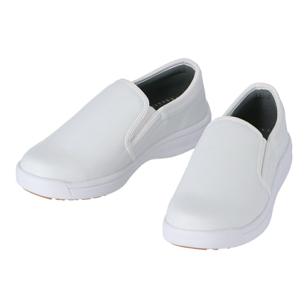 コーナンオリジナル PROACT 耐油耐滑シューズ白　25．0cm白 25.0