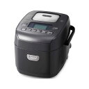 アイリスオーヤマ 米屋の旨み銘柄炊き圧力IHジャー炊飯器3合 ブラック RC-PDA30-B