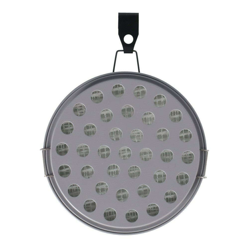 コーナンオリジナル SOUTHERNPORT 吊り下げフック付き　蚊取り線香皿　SP23−22−4354グレー約直径13.6cm