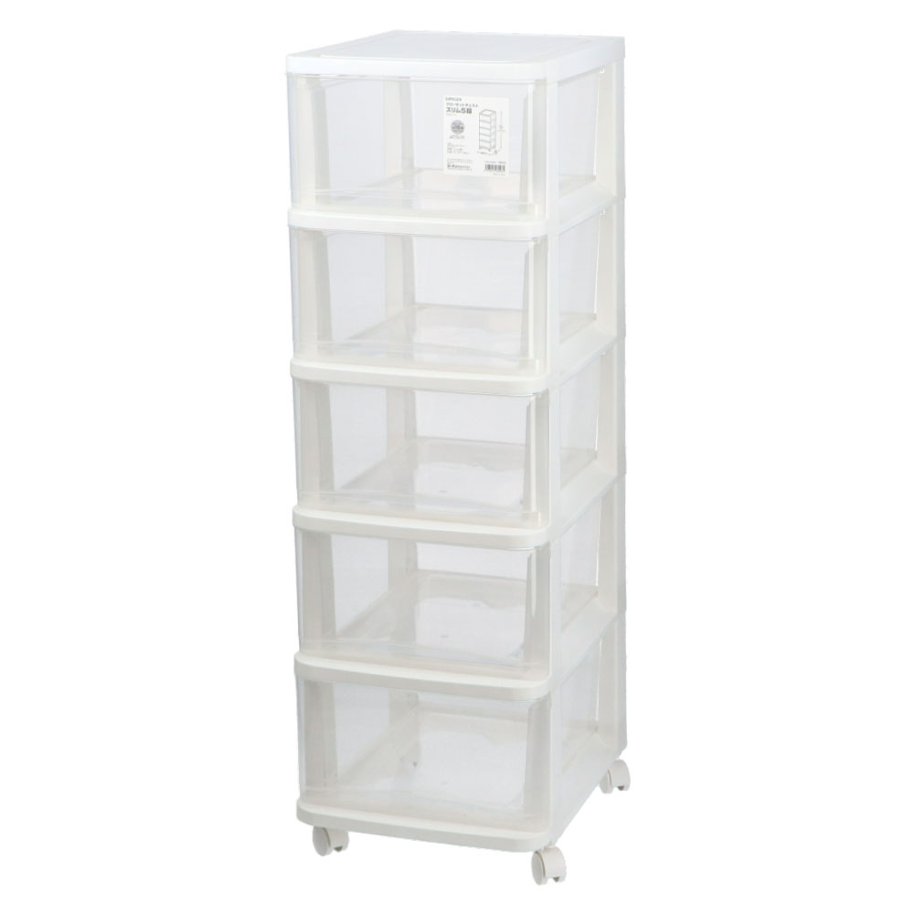 コーナンオリジナル LIFELEX クローゼットチェスト スリム5段 3540−110