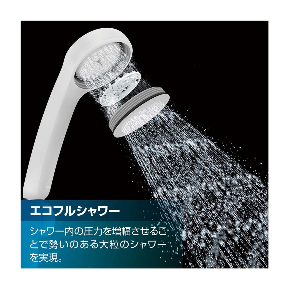 【楽天スーパーSALE】≪あす楽対応≫INAX サーモスタット式シャワーバス水栓 樹脂ハンドル エコフルシャワー （一般地）RBF-911 3