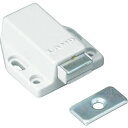 【メーカー直送T】LAMP 大型マグネラッチML80型 ホワイト(140−050−271) ML80W