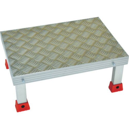 【メーカー直送T】トラスコ中山(TRUSCO) 連結式アルミステップ 500X350XH150 AS-5315