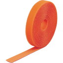 【メーカー直送T】トラスコ中山(TRUSCO) マジック結束テープ 両面 オレンジ 40mm×25m MKT-40250-OR
