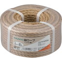 【メーカー直送T】トラスコ中山(TRUSCO) 麻ロープ 3つ打 線径6mmX長さ30m R-630A (6パイX30M)