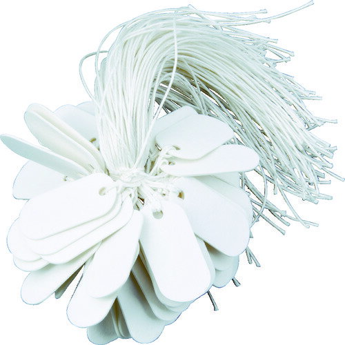 【メーカー直送T】TRUSCO　線名札　小判型　16X32mm　100枚入 TFF16X32