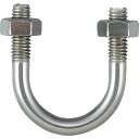 【メーカー直送T】トラスコ中山(TRUSCO) PC管用Uボルト SUS304 呼び径100A ねじ径W3/8 TPCU-BT100A-S (100A)TPCU...