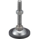 【メーカー直送T】トラスコ中山(TRUSCO) アジャスターボルト M16X100 600kgタイプ ステンレス製 SUS-NA-2-16X100 (ゴムツキ)...