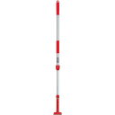 【メーカー直送T】テラモト FXハンドルアルミ伸縮柄 1110〜1800mm レッド CL-374-100-2