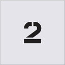 【メーカー直送T】IM ステンシル 2 文字サイズ50×40mm AST-26
