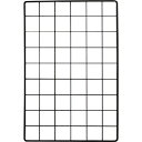 【メーカー直送T】和気産業 WAKI メッシュパネル 450X1500mm 黒 EMP017EMP017