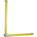 【メーカー直送T】オムソリ OMSORG いたわりエコ手すりディンプルL型 35×450 SOTD5450