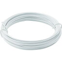 【メーカー直送T】トラスコ中山(TRUSCO) カラー針金 小巻タイプ・18番手 白 線径1.2mm TCWS-12W