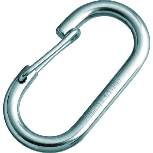 【メーカー直送T】TRUSCO　O型フック　ロープタイプ　ステンレス製　8mm　（1個＝1袋） TOF8R