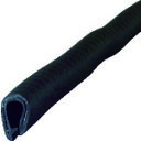 【メーカー直送T】TRUSCO ワンタッチガスケット 2m PVC 芯材入り 板厚2.0mmまで 縦取り付け WPGN2MBK(4)