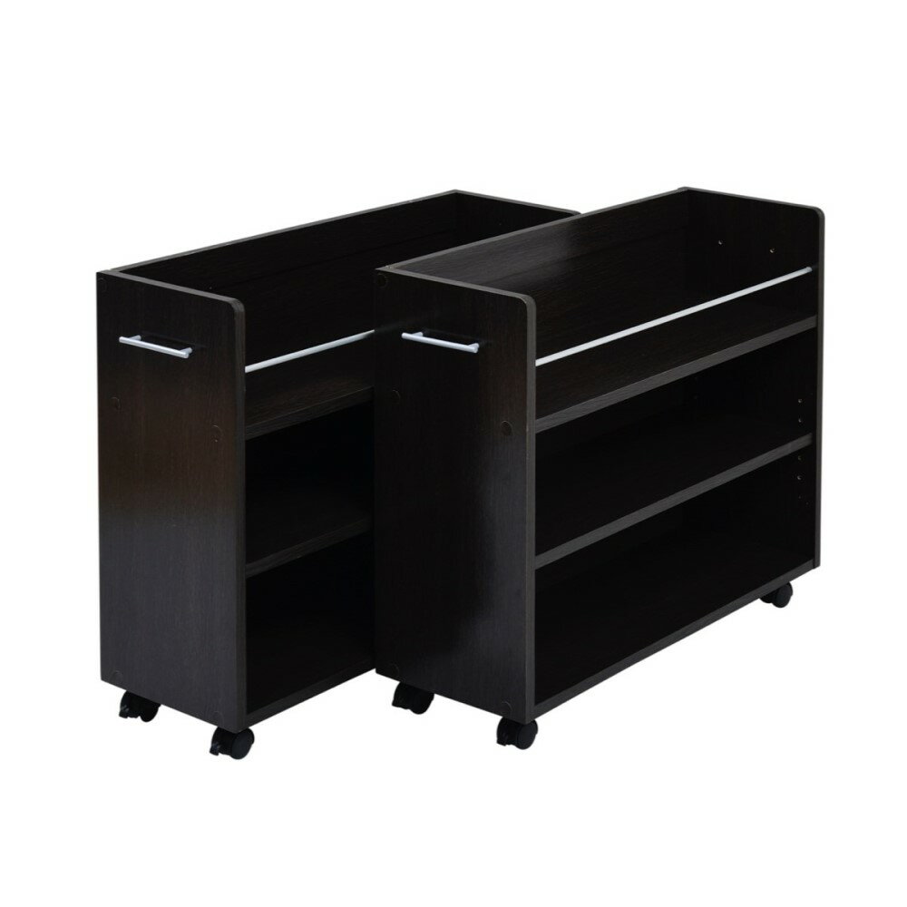 【楽天スーパーSALE】【メーカー直送】ジェイケイプラン　押入れ　ラック　収納　ダークブラウン　SGT−..