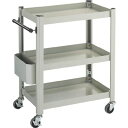 【メーカー直送T】トラスコ中山(TRUSCO) コンビネーションワゴン 643X427XH880 サイドBOX付 TCW-81A2F