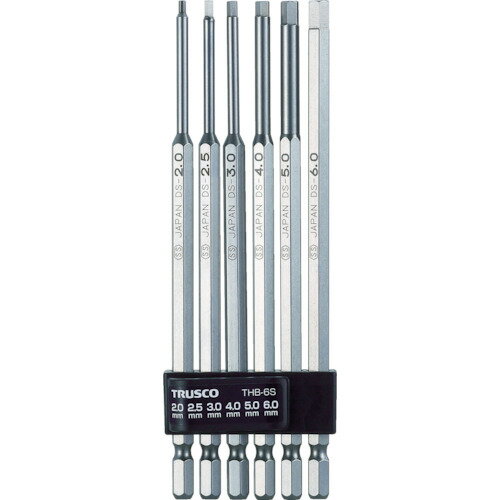 【メーカー直送T】トラスコ中山(TRUSCO)　六角ロングビット　150L　2．0mm　THBL20