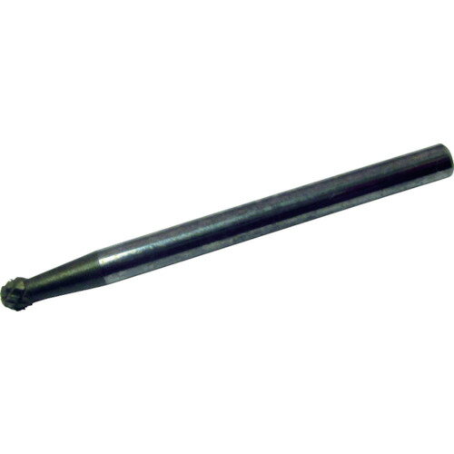 【メーカー直送T】スーパー　超硬バーシャンク径3ミリ（球型）ダブルカット（刃径：3．0）　SB8A02