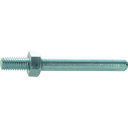 【メーカー直送T】TRUSCO 曲面軸付ナイロンホイール専用軸 Φ6X40MM(1個入) TRNJ640