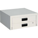 【メーカー直送T】トラスコ中山(TRUSCO) ラビットワゴン用引出2段 500X500 W色 RBW-55X W