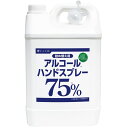 医食同源ドットコム 高濃度アルコールハンドスプレー つめかえ用 4000ml ×4個セット