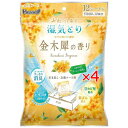 白元アース ドライ&ドライアップ 金木犀引き出し用シート12P ×4個セット
