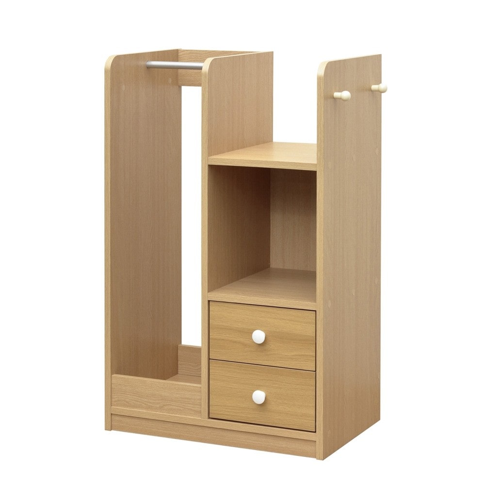 【メーカー直送】クロシオ Newランドセルハンガーラック キャスター付 ナチュラル