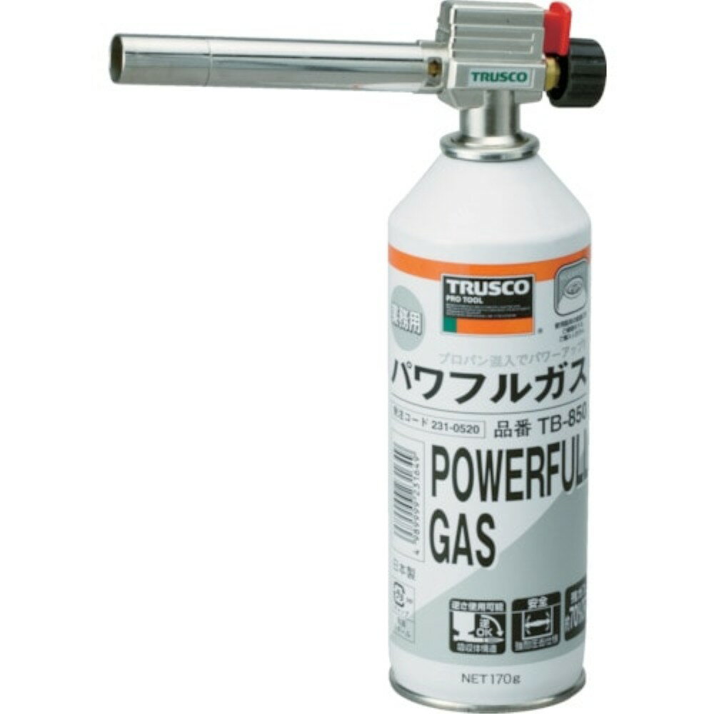 【メーカー直送T】トラスコ中山(TRUSCO)　パワフルトーチ　プロ仕様　TB-800