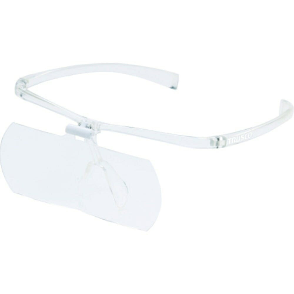 【メーカー直送T】トラスコ中山(TRUSCO)　双眼メガネルーペ1．6／2／2．3倍セット　フレーム透明　TSMS..