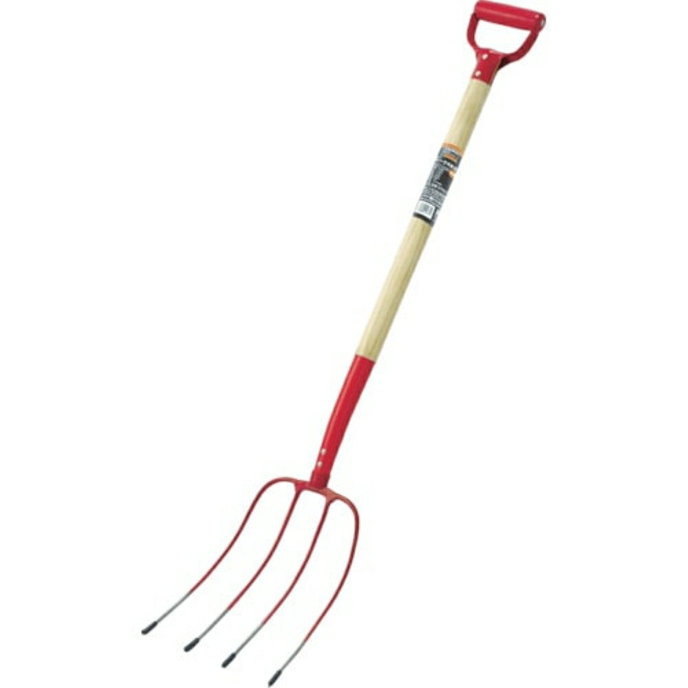 【メーカー直送T】【トラスコ中山(TRUSCO)　ホーク　木柄　4本爪　THM