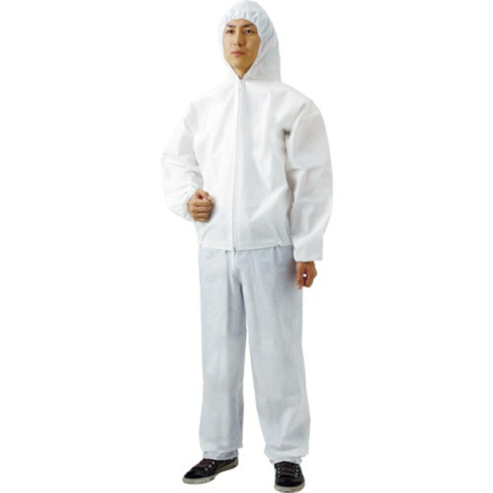 【メーカー直送T】トラスコ中山(TRUSCO) 不織布使い捨て保護服ズボン Mサイズ TPC-Z-M