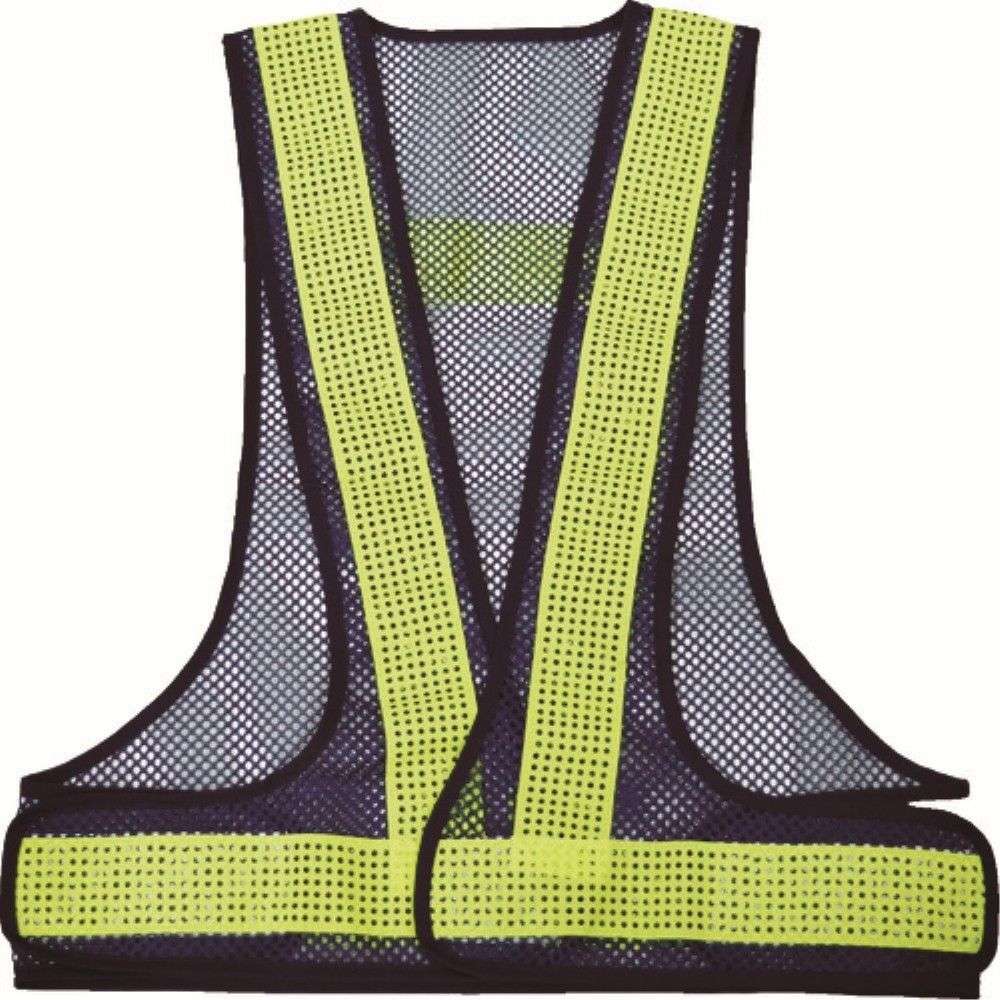 【12/5(金)限定 抽選で最大100%ポイントバック 要エントリー】【メーカー直送T】トラスコ中山(TRUSCO)　メッシュ安全ベスト　紺＊イエローTMVBY