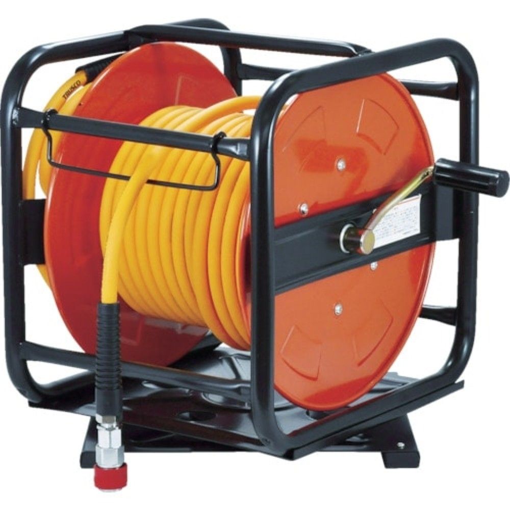 【メーカー直送T】TRUSCO　B型エアーリール　ワンタッチカップリング付　8．5X12．5mm　30m巻 TAWB8530N