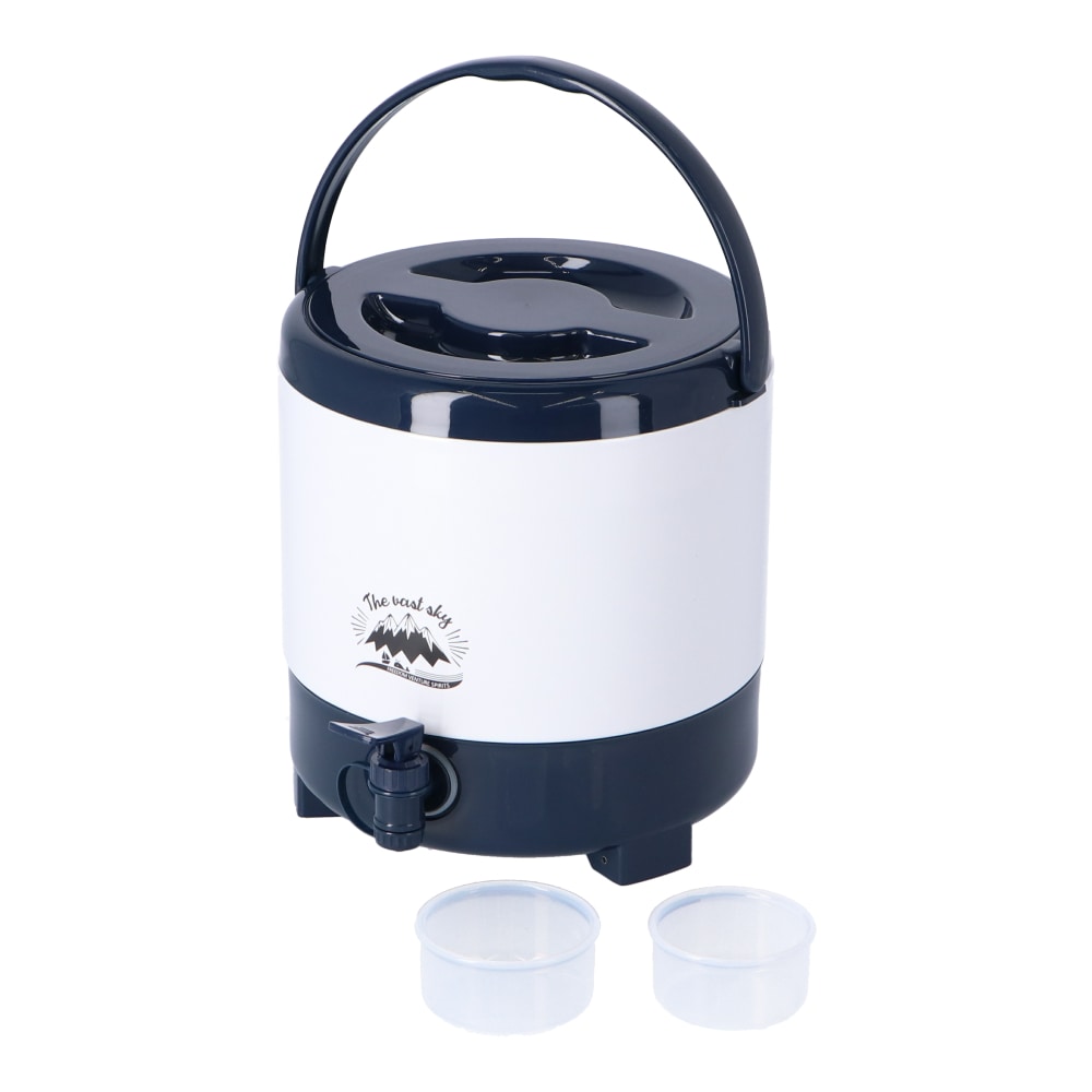 ウォータージャグ 6L×6個セット キャンプ用品 アウトドア 保冷 水タンク 防災 広口タイプ コップ2個付き 漏れ防止キャップ ハンドル付き ホワイト/ネイビー ウォータータンク 貯水タンク ジュース お茶 ディスペンサー 保冷ジャグ レジャー用品 LIFELEX コーナン kohnan-eshop-10275400 コーナンeショップ 楽天市場店 サンプル画像3