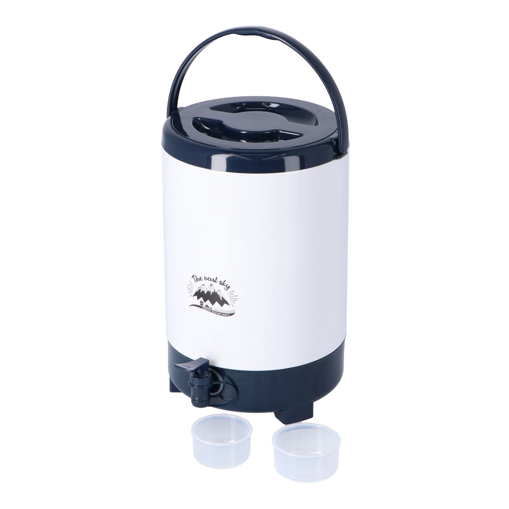 ウォータージャグ 10L×6個セット キャンプ用品 アウトドア 保冷 水タンク 防災 広口タイプ コップ2個付き 漏れ防止キャップ ハンドル付き ホワイト/ネイビー ウォータータンク 貯水タンク ジュース お茶 ディスペンサー 保冷ジャグ レジャー用品 LIFELEX コーナン kohnan-eshop-10275406 コーナンeショップ 楽天市場店 サンプル画像3