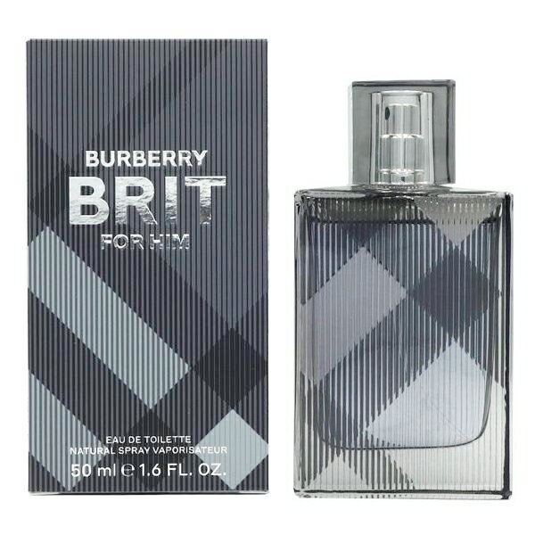 香水 メンズ（5000円程度） バーバリー ブリット フォーメン フォーヒム オードトワレ EDT SP 50ml メンズ 香水 | BURBERRY フォー ヒム ブランド 人気 男性 男性用 ギフト 誕生日 プレゼント オシャレ 彼氏 ラッピング 香り ユズ 柚子 ゆず ライチ ピオニー ナシ ピーチ ムスク セクシー