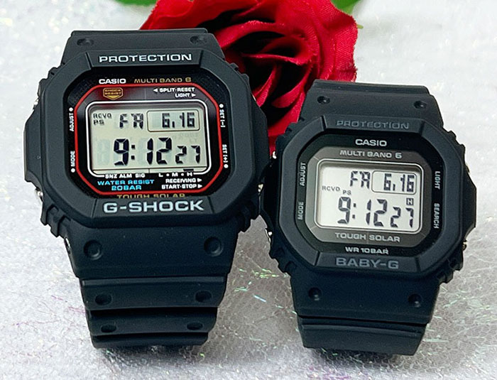 【恋人屋】恋人たちのGショック ペアウオッチ G-SHOCK BABY-G カシオ GW-M5610U-1JF BGD-5650-1JF 電波..