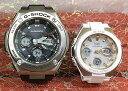 【恋人屋】恋人たちのGショック ペアウオッチ G-SHOCK BABY-G カシオ 電波ソーラー 2本セット GST-W110-1AJF MSG-W100-7A2JF 電池交換..