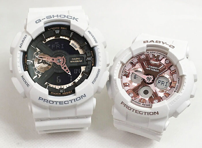 ͲͤGå ڥå G-SHOCK BABY-G  2ܥå GA-110RG-7AJF BA-130-7A1JF åԥ̵